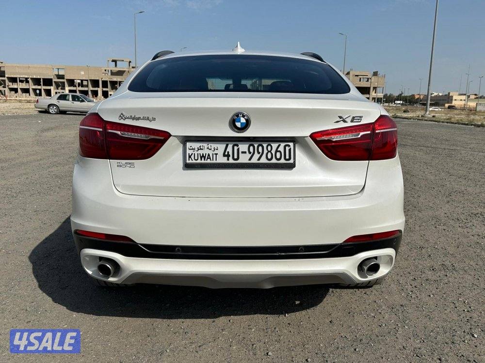 بي ام X6 موديل ٢٠١٧ بحالة الوكالة7