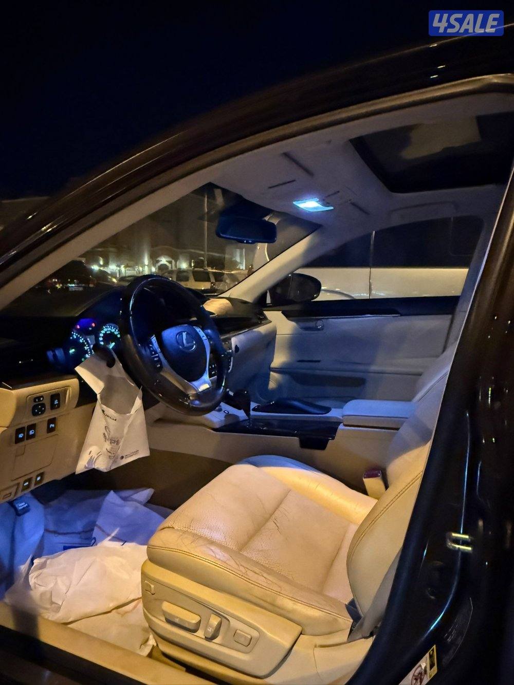 للبيع لكزس الساير 2013 es 350 6 سلندر جلد ستائر جانبيه تدفيه تبريد0