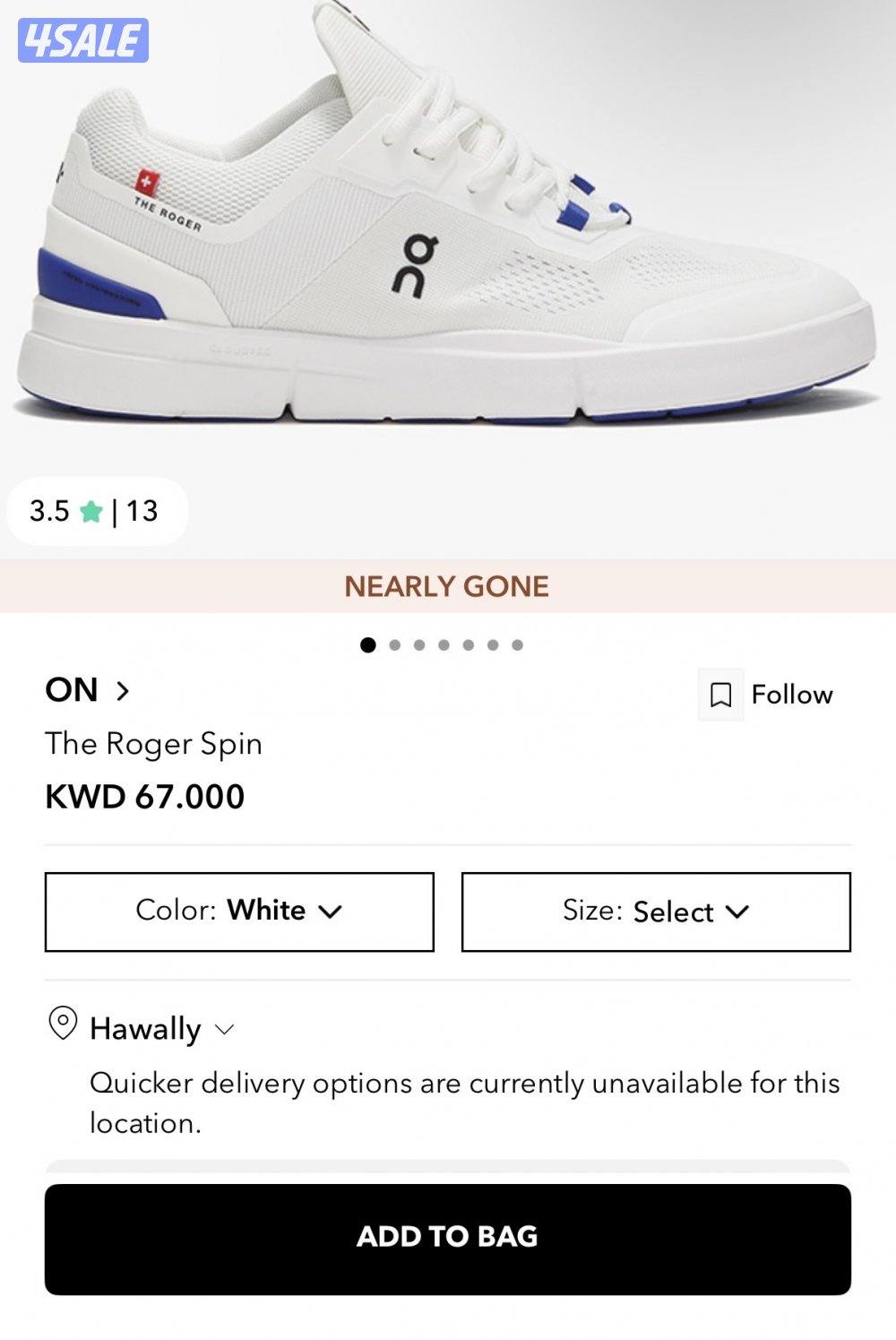 QC original shoes اصلي مقاس ٤١4