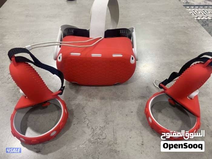 VR meta quest 2 256G.B الإصدار الثاني يجي معاها كفر2