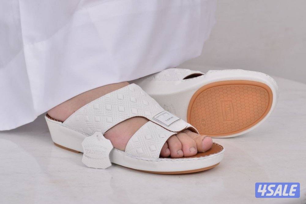 احذية تميمه جلد طبيعي مداس طبي عدم التطبيع والتعرق6