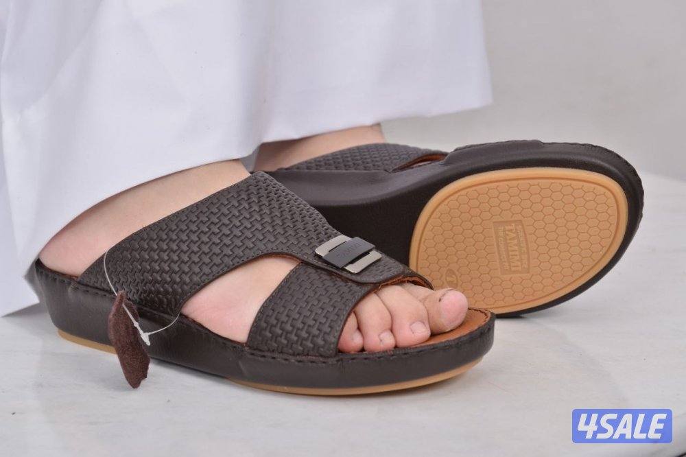 احذية تميمه جلد طبيعي مداس طبي عدم التطبيع والتعرق9