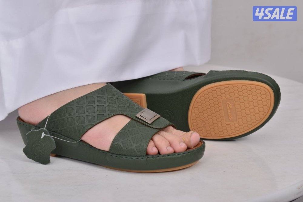 احذية تميمه جلد طبيعي مداس طبي عدم التطبيع والتعرق14