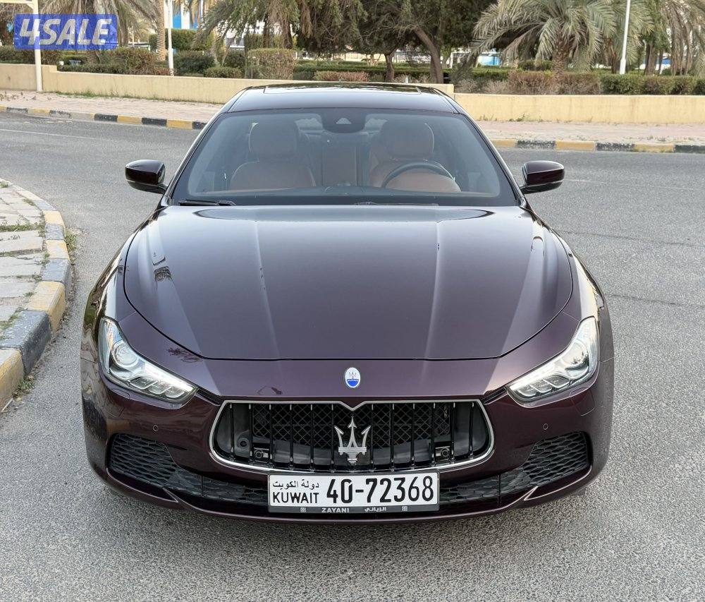 Ghibli new shape 57.000km model 2017 perfect conditions2