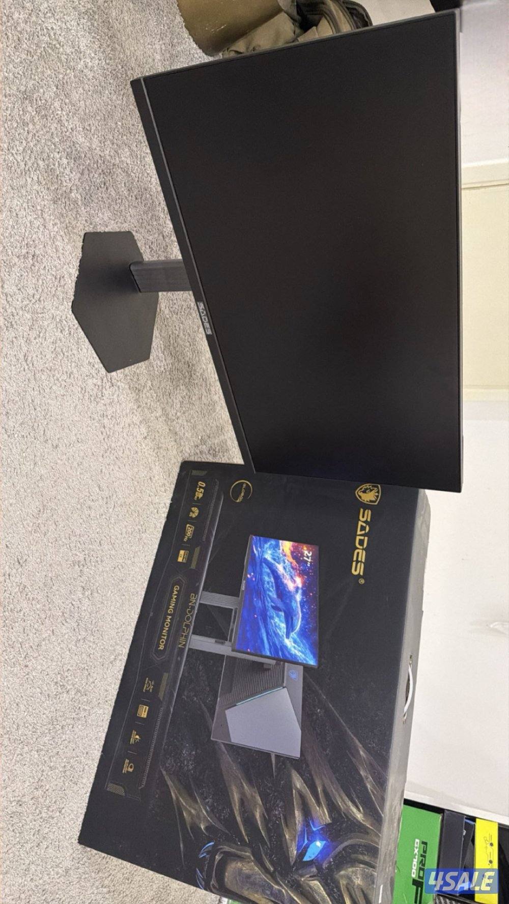 للبيع شاشة قيمنق 2k 200hz 27inch2