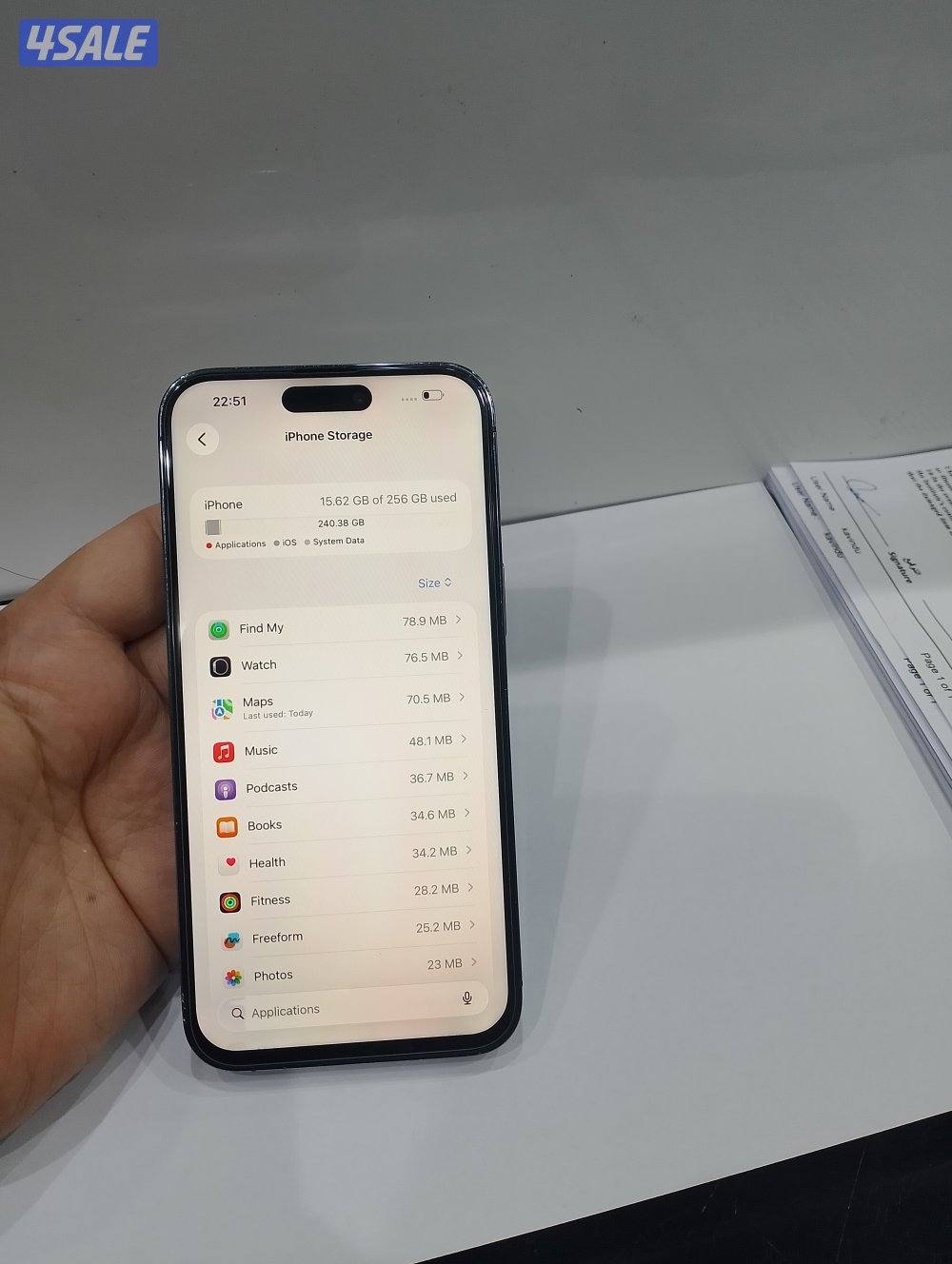 ايفون 14برو ماكس 256 شريحه 26