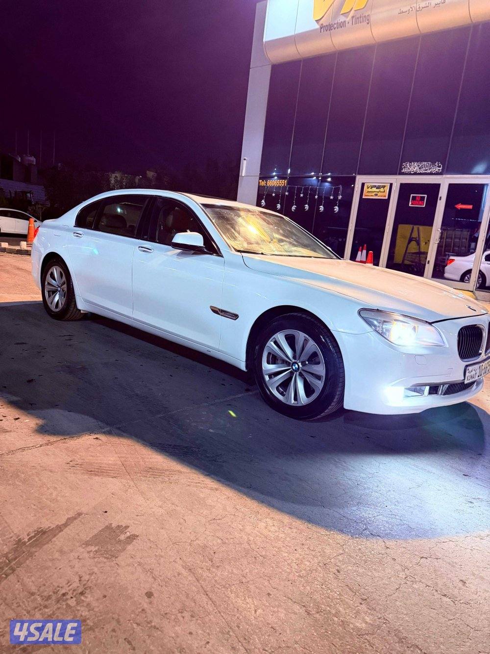 بي ام دبليو 730 لارج بحالة الوكالة وارد الغانم شرط الفحص موديل 20121