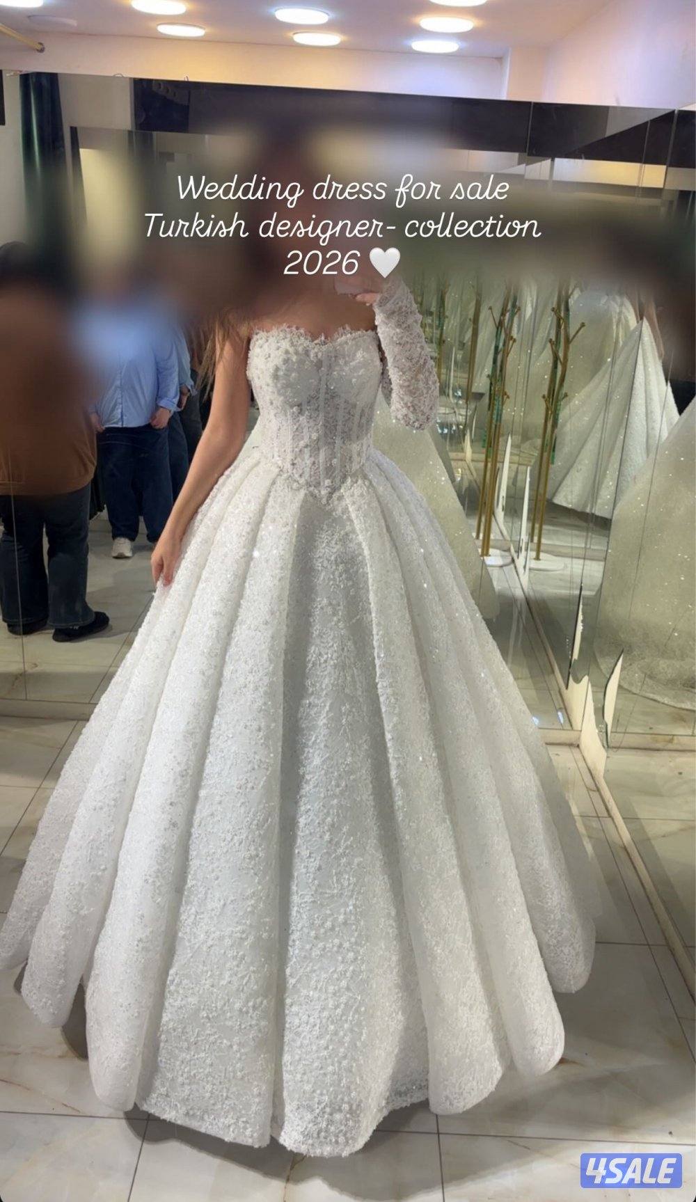 Luxury Dantel Wedding Dress - Turkish 2026 Collection0