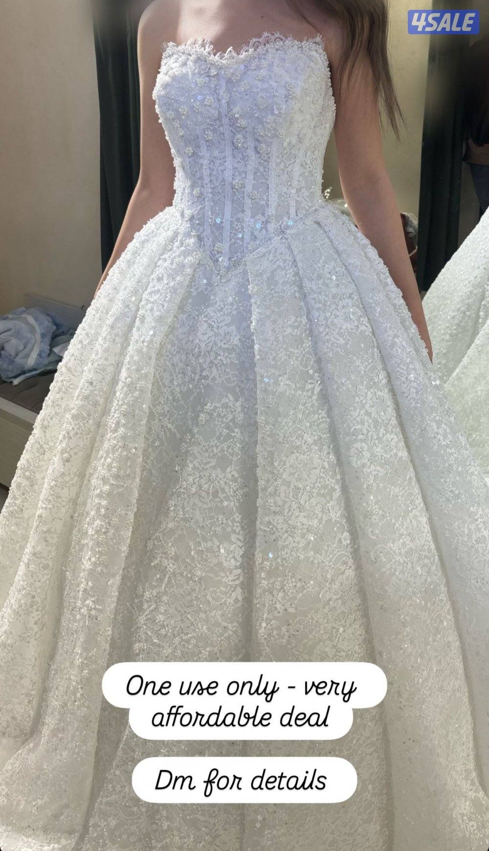 Luxury Dantel Wedding Dress - Turkish 2026 Collection1