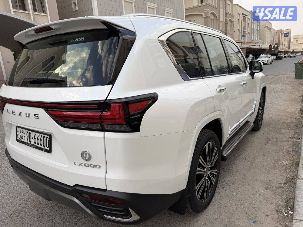 لكسز   LX 600  الدرجه الاولي  اصفااار استلام  من الوكاله  للجادين3
