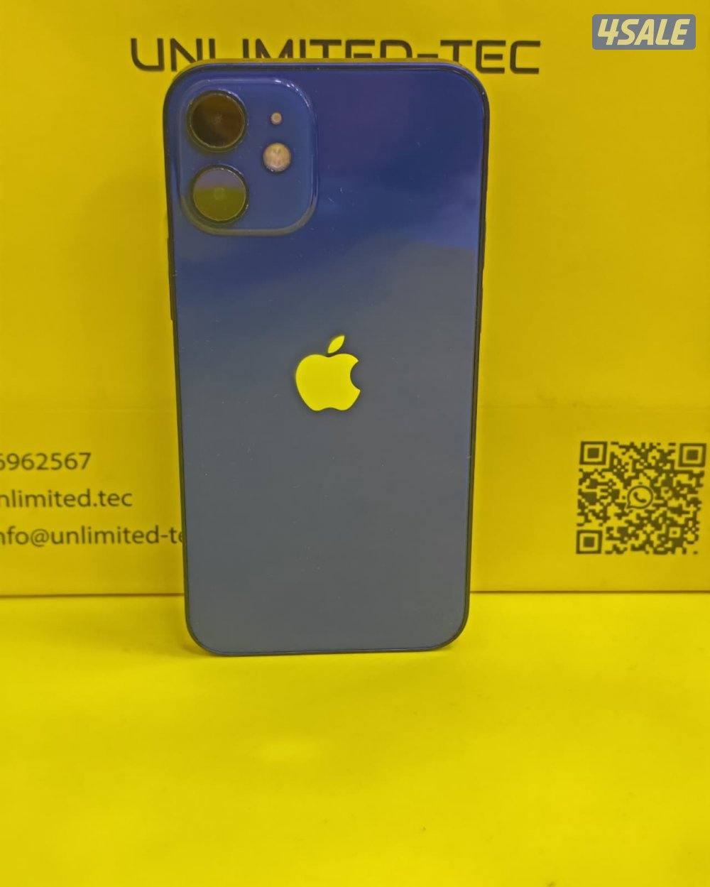 ايفون 12 ميني – 128 جيجا – أزرق بطارية 77% مستعمل iPhone 12 mini 128GB5