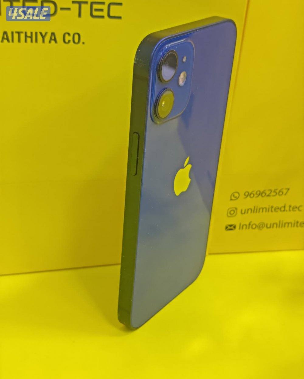 ايفون 12 ميني – 128 جيجا – أزرق بطارية 77% مستعمل iPhone 12 mini 128GB6