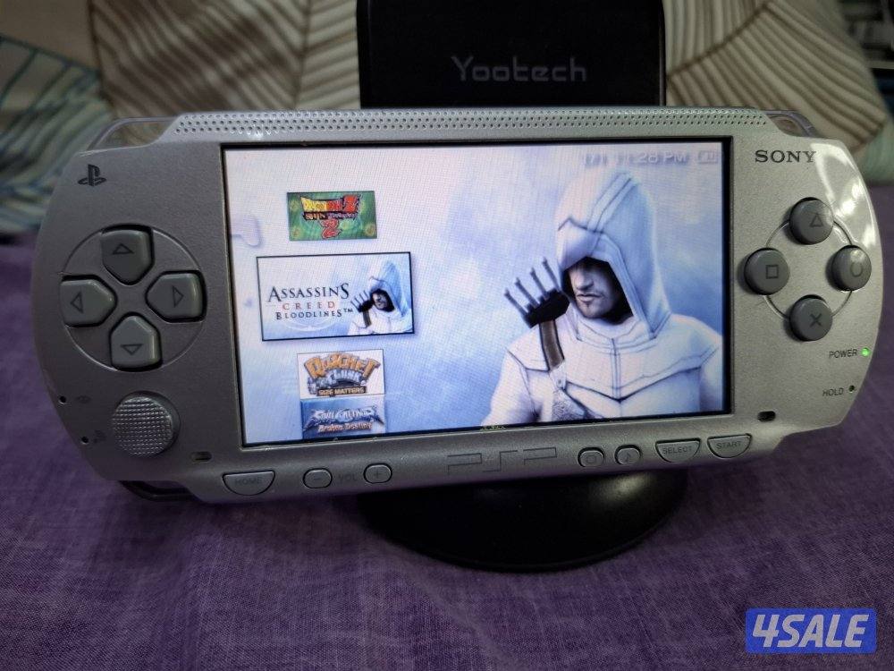 PSP SONY P1000 MODEL GREY COLOR 8GB SONY SD CARD WITH 50 AMAZING GAMES5