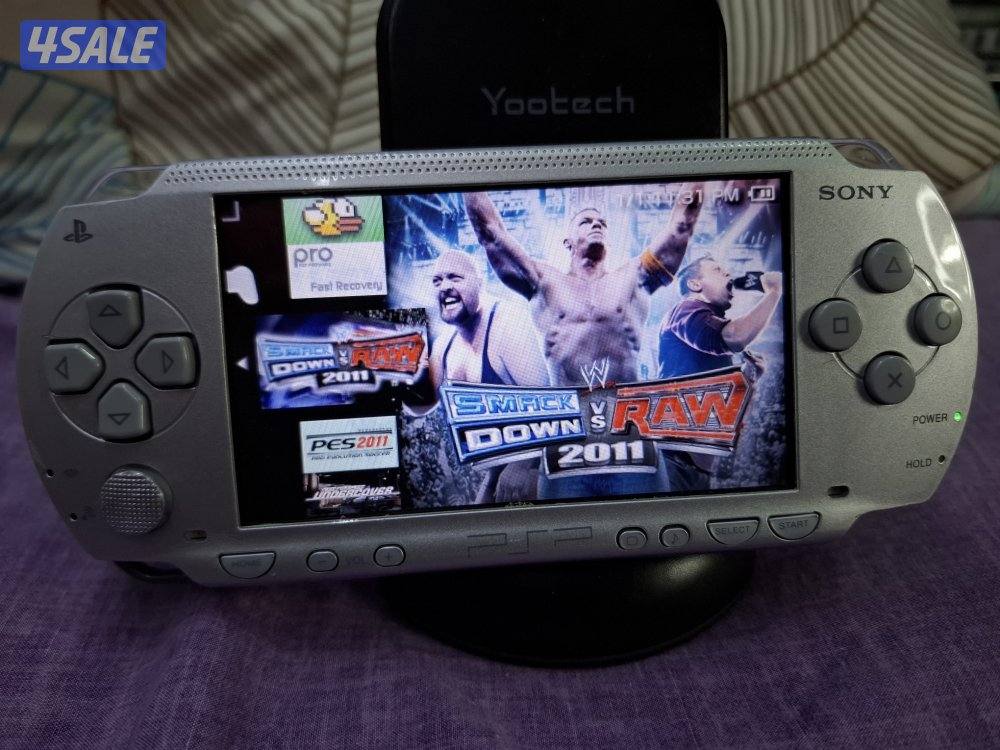 PSP SONY P1000 MODEL GREY COLOR 8GB SONY SD CARD WITH 50 AMAZING GAMES8