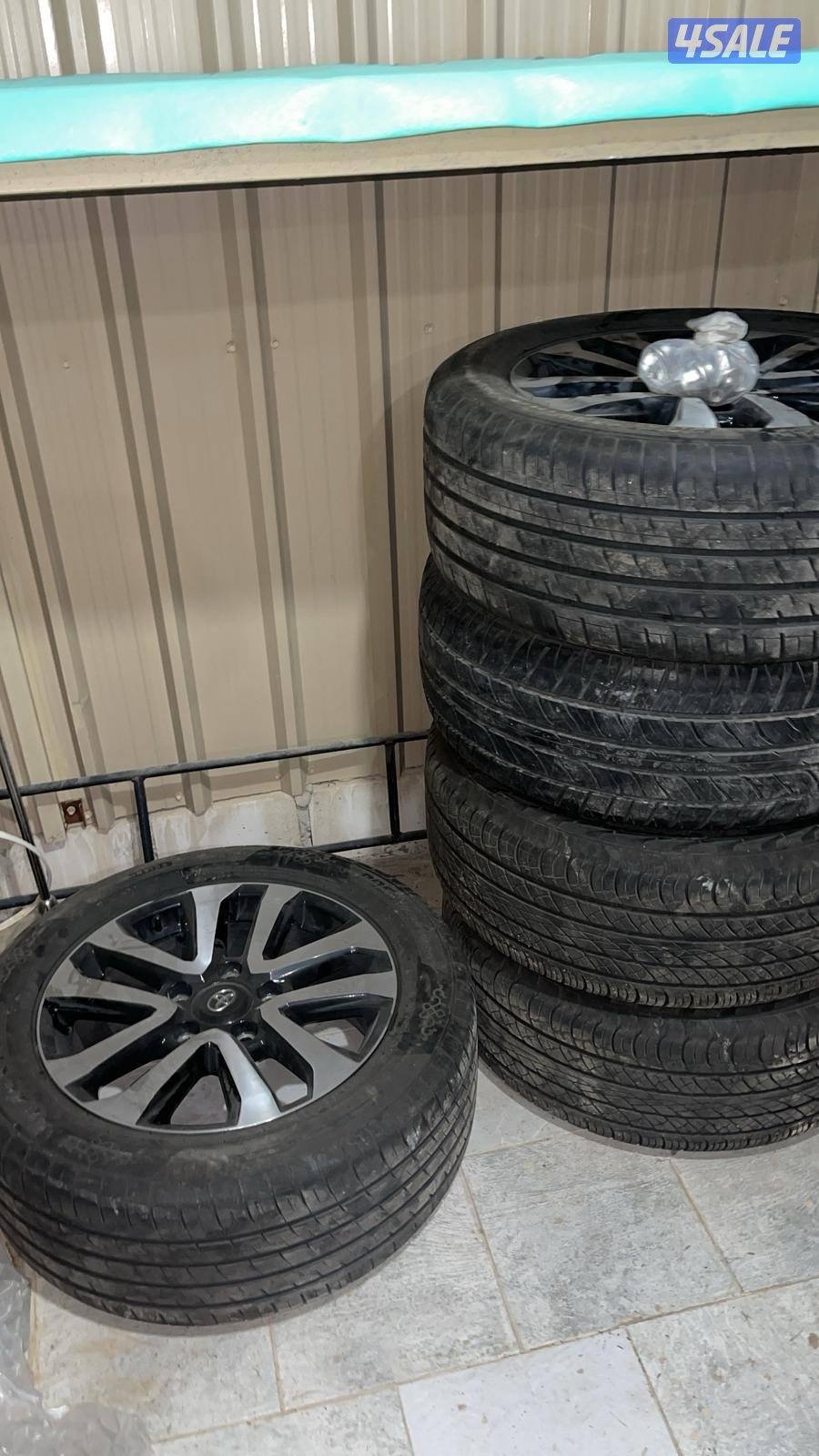 5 رنقات اصليه لاند كروز تورنق مع توايرهم1