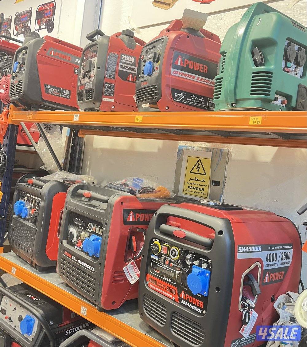 للبيع مولدات كهربائية كاتم صوت جديد بالكرتون0