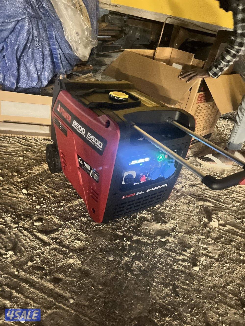 للبيع مولدات كهربائية كاتم صوت جديد بالكرتون6