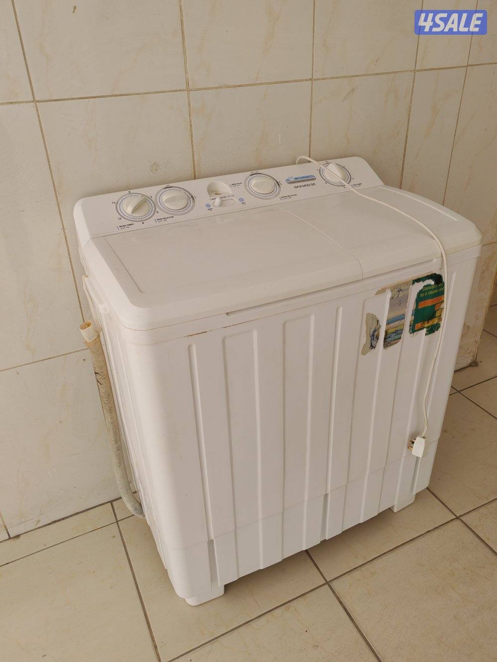 غساله دايو 8.5 كيلو حاله ممتاز
Daewoo washing machine 8.5 kg3