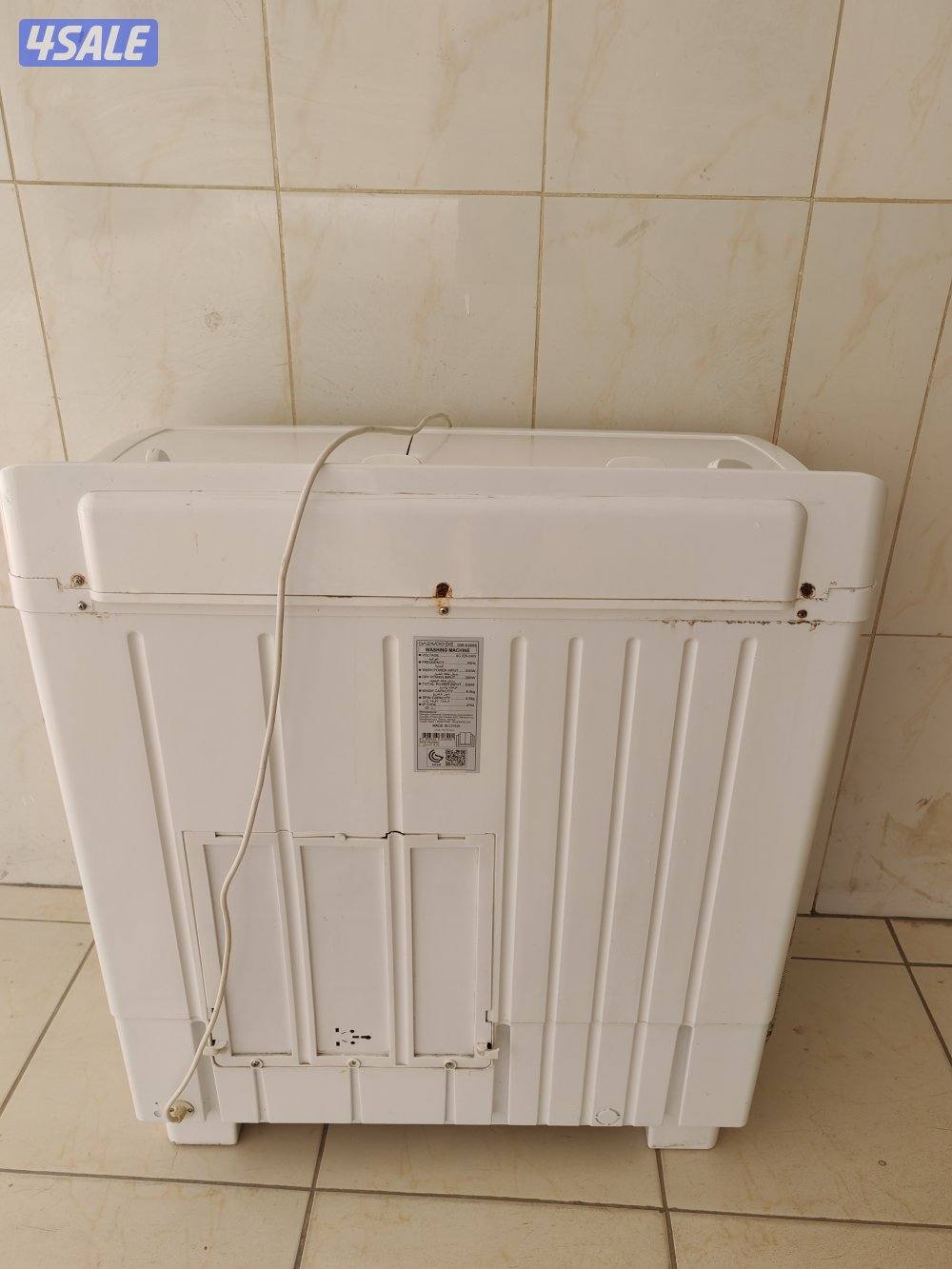 غساله دايو 8.5 كيلو حاله ممتاز
Daewoo washing machine 8.5 kg7