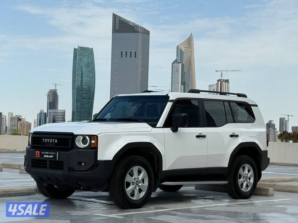 للبيع برادو BX موديل 2024 ماشي 26 الف كم0