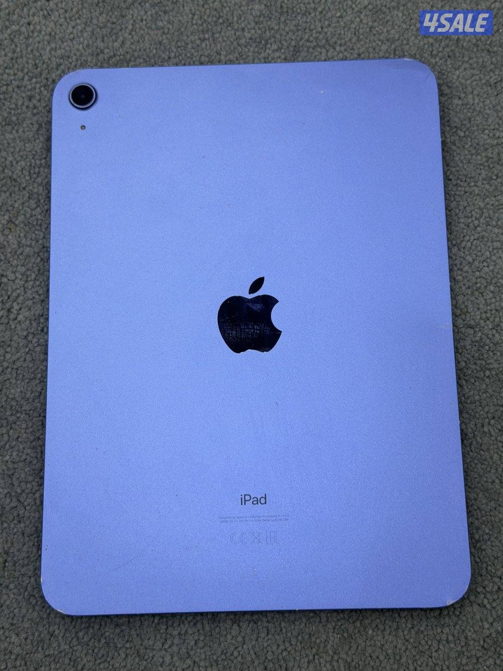 ايباد 10 مستخدم 256 قيقا مبدل الشاشه مامعاه شي بس جهاز0