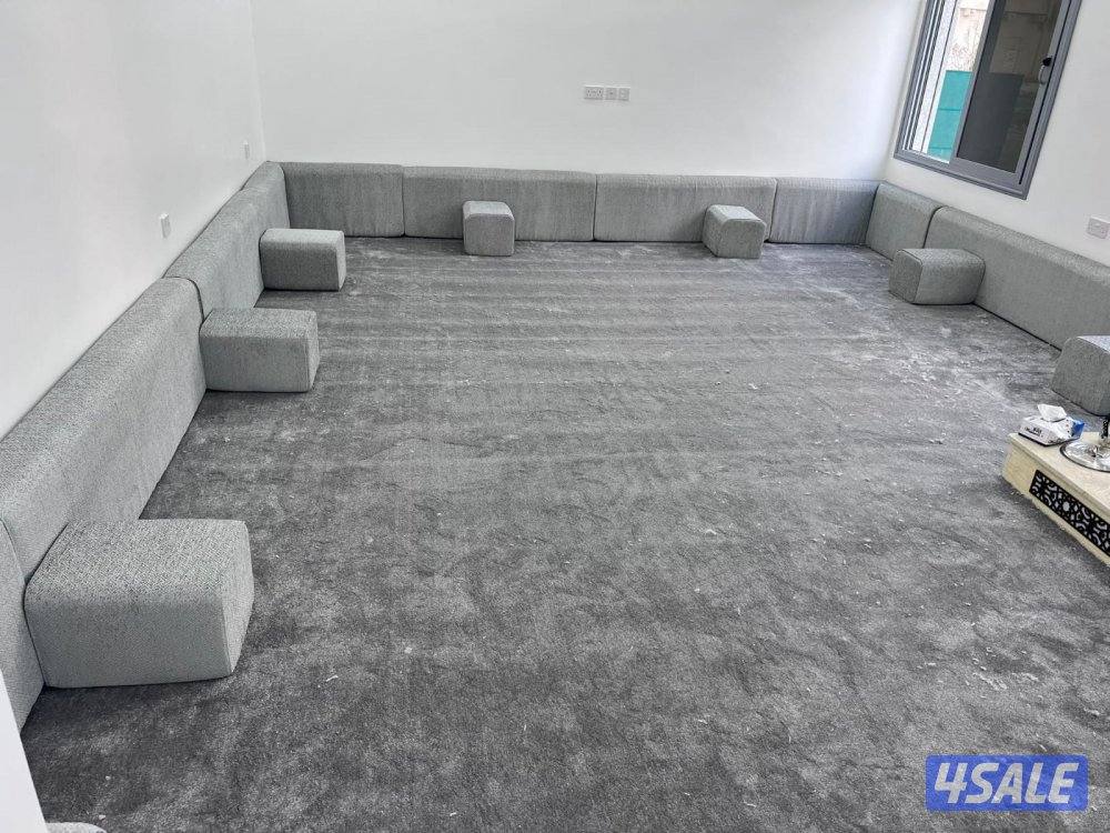 سجاد قص ✂️ حفر يدوي مساند ظهر جلسات ارضيه رسميه جميع اثاث مفروشات4