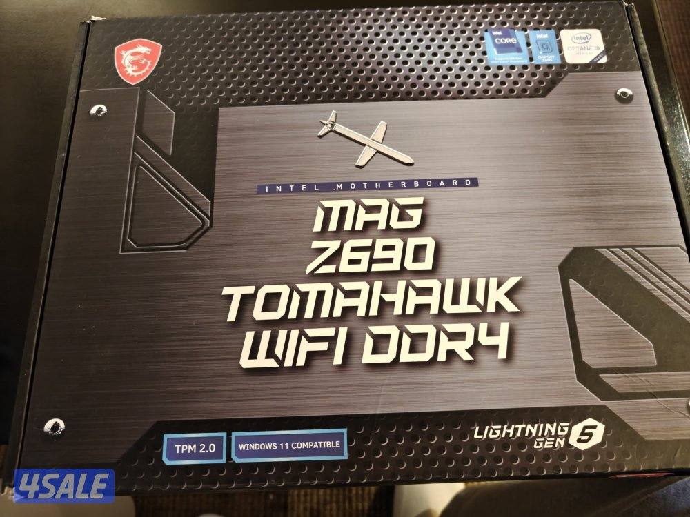 i7 12700K + MSI Z690 motherboard + 32 ram DDR4 36005