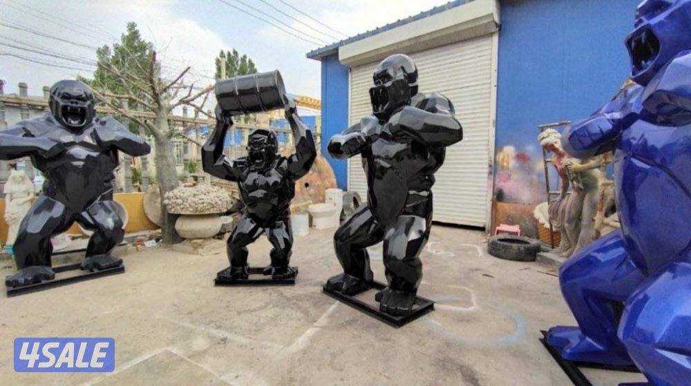 للبيع تماثيل gorilla Richard orlinski3