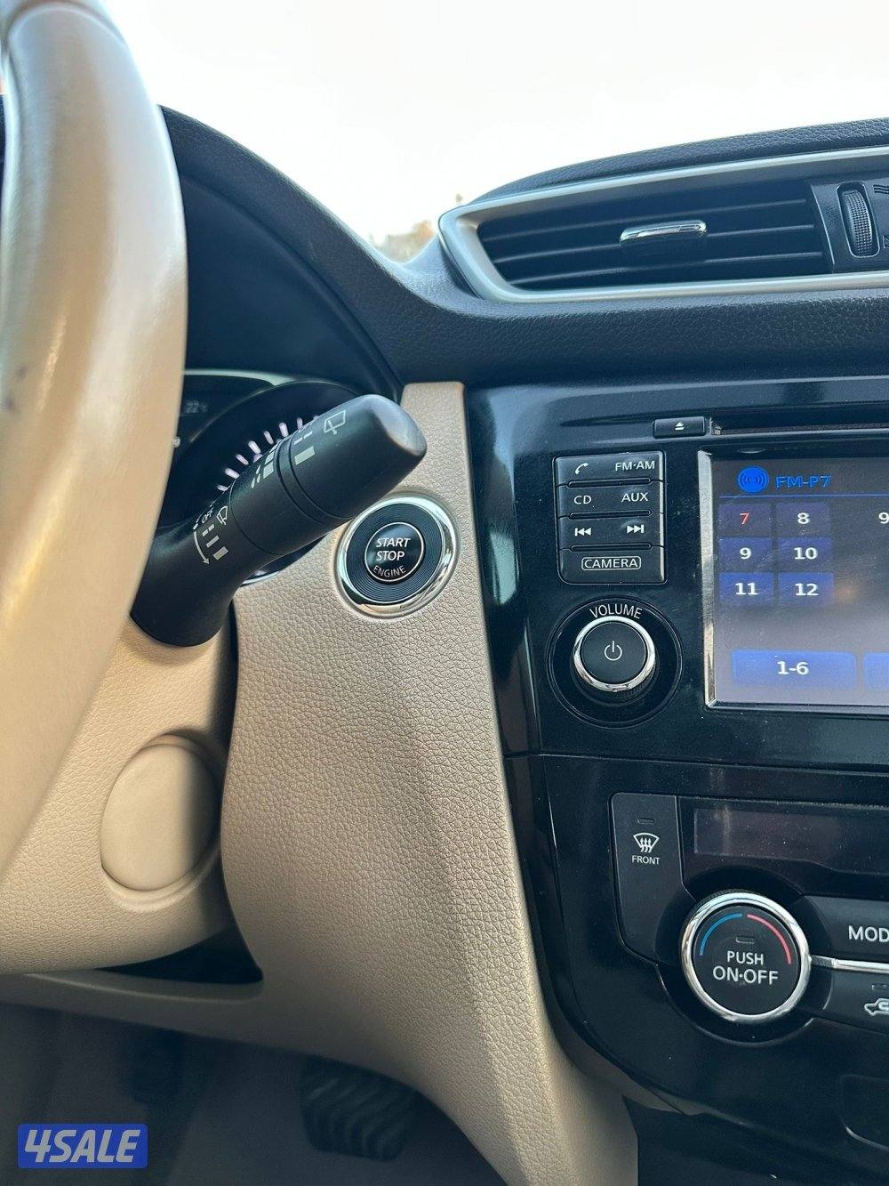 للبيع نيسان إكس تريل 2016 كامل المواصفات / ماشي 37 ألف5