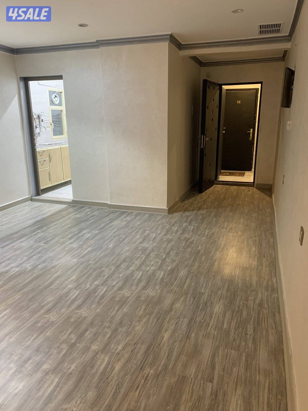 شقق للايجار خلو وفاضي غرفة وصالة ومطبخ وحمام تشطيب سوبر لوكس8