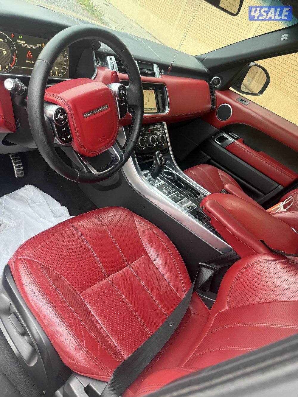 للبيع رنج روڤر سبورت ٢٠١٤ ٨ سلندر سوبرجارج اعلى فئة3