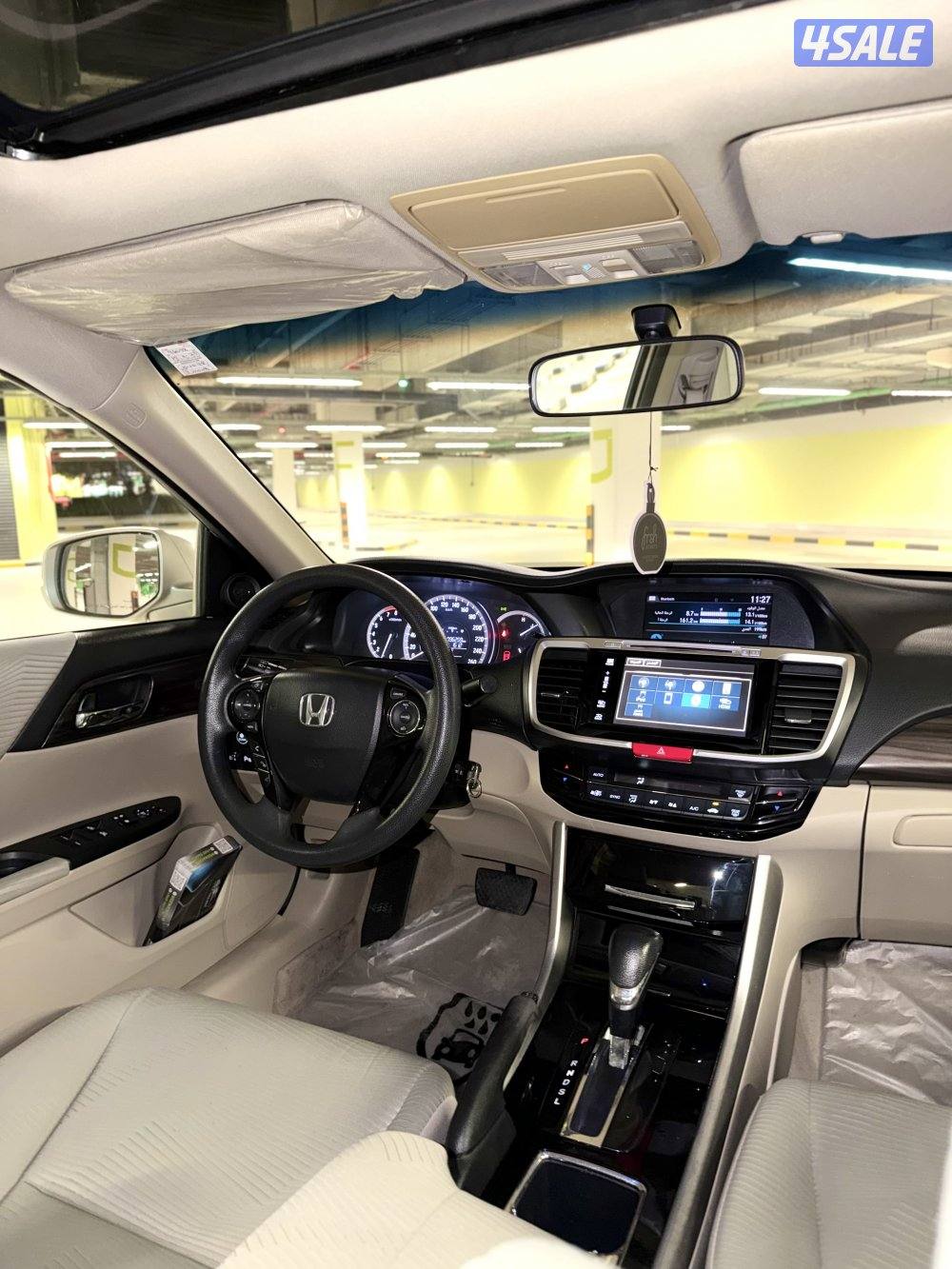 اكورد 2017 عداد 95 الف الفل ٤ سلندر5