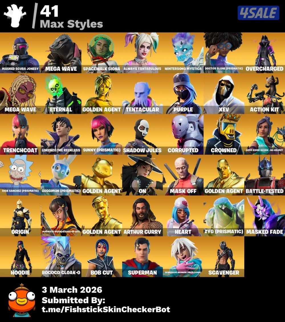 للبيع حساب فورت نايت يربط جميع المنصات وكآمل معلوماته في الواتساب5