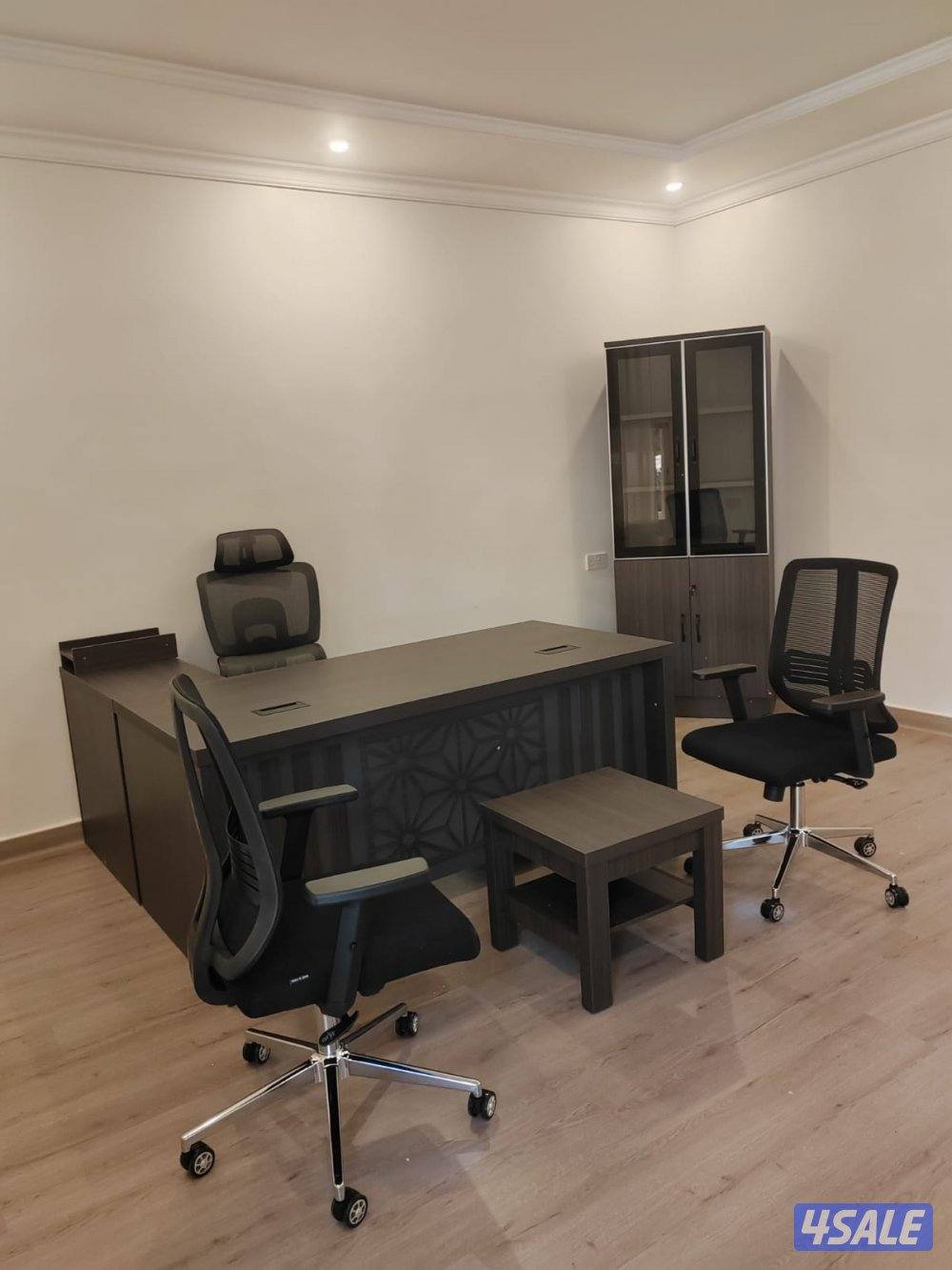 اثاث مكتبي شامل جديد مكاتب دراسية مكاتب خشب وزجاج كراسي2