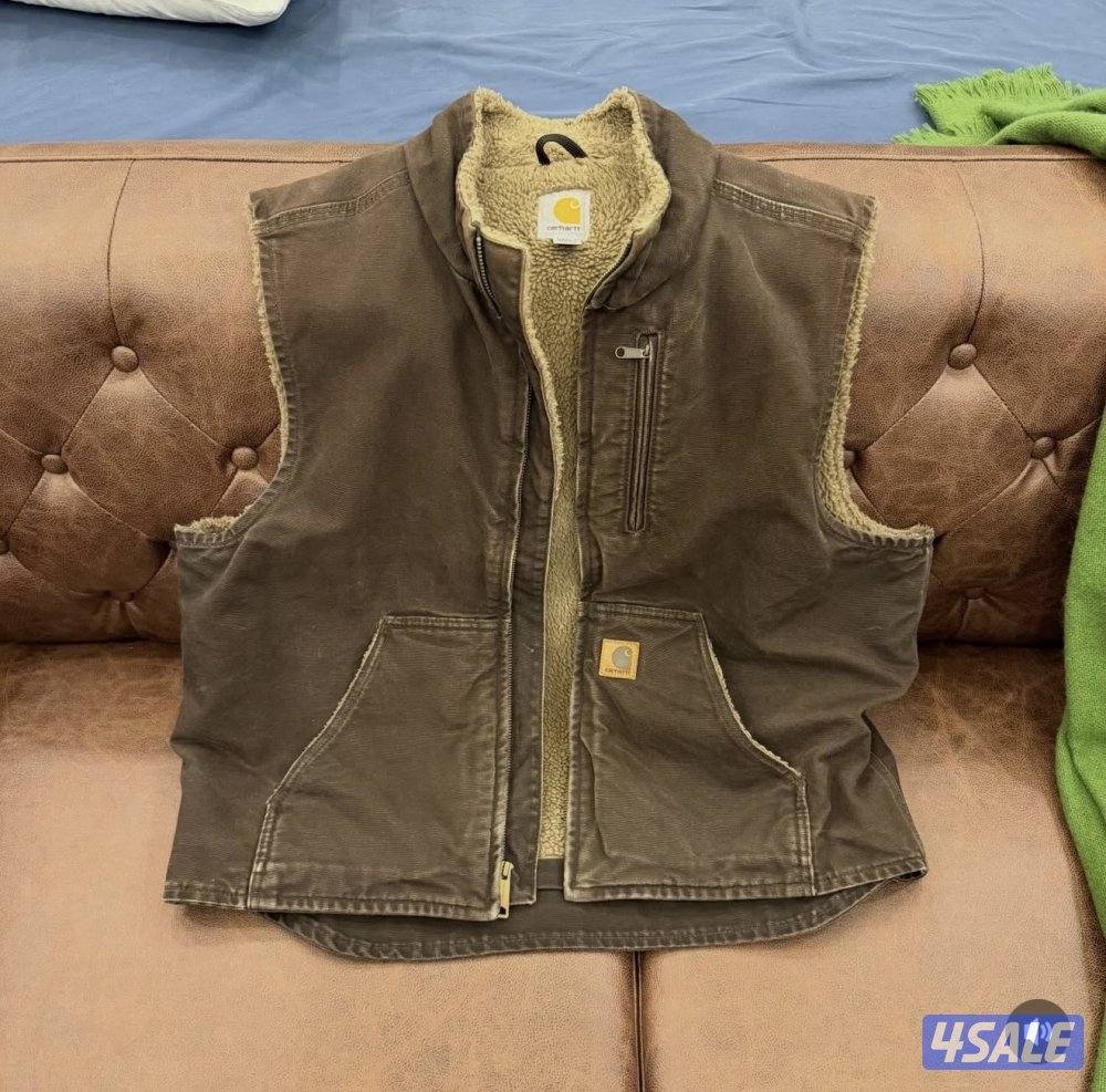 ڤست ثقيل نادر Carhartt Vintage V33 مقاس لارج يلبس ميديم2