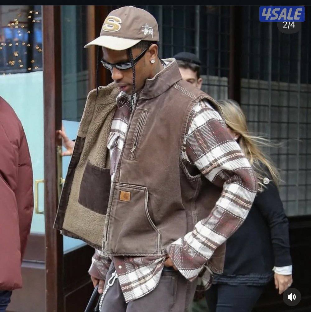 ڤست ثقيل نادر Carhartt Vintage V33 مقاس لارج يلبس ميديم1