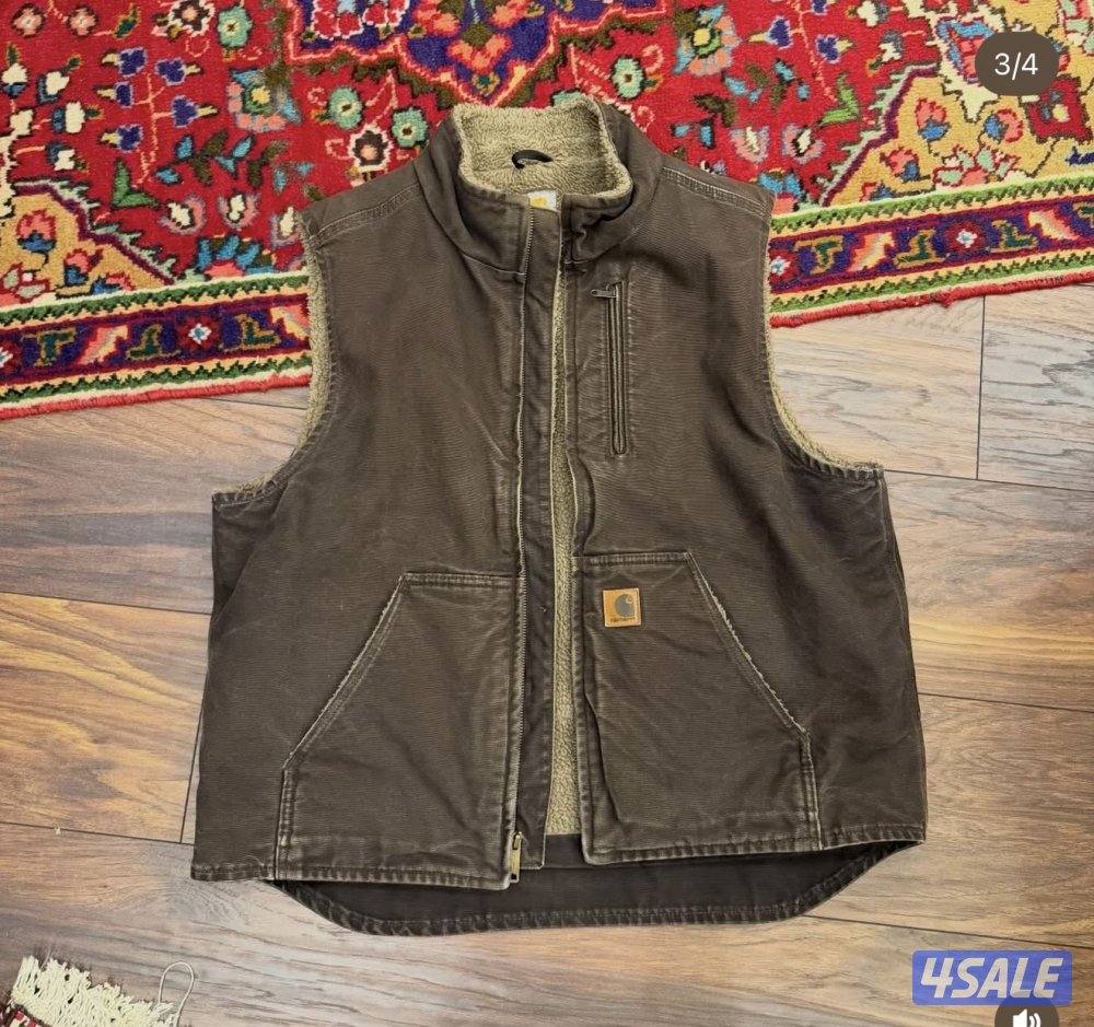 ڤست ثقيل نادر Carhartt Vintage V33 مقاس لارج يلبس ميديم0