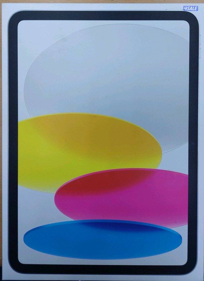 للبيع ipad A16 128 GB Wifi جديد مصكر بالكرتون  لون فضي0