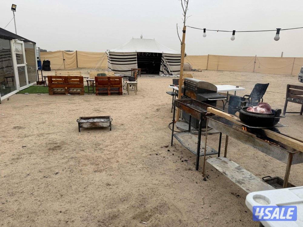 للبيع مخيم بسعر مغري حط سعرك وشيل مخيم جديد على السوم0