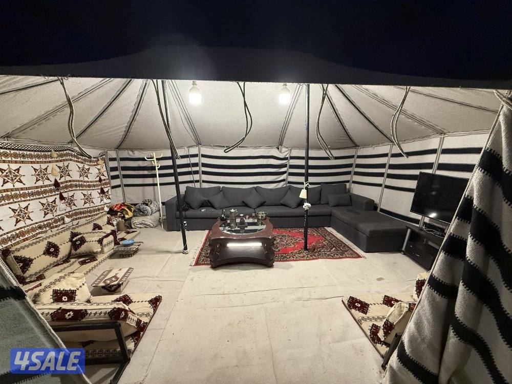 للبيع مخيم بسعر مغري حط سعرك وشيل مخيم جديد على السوم9