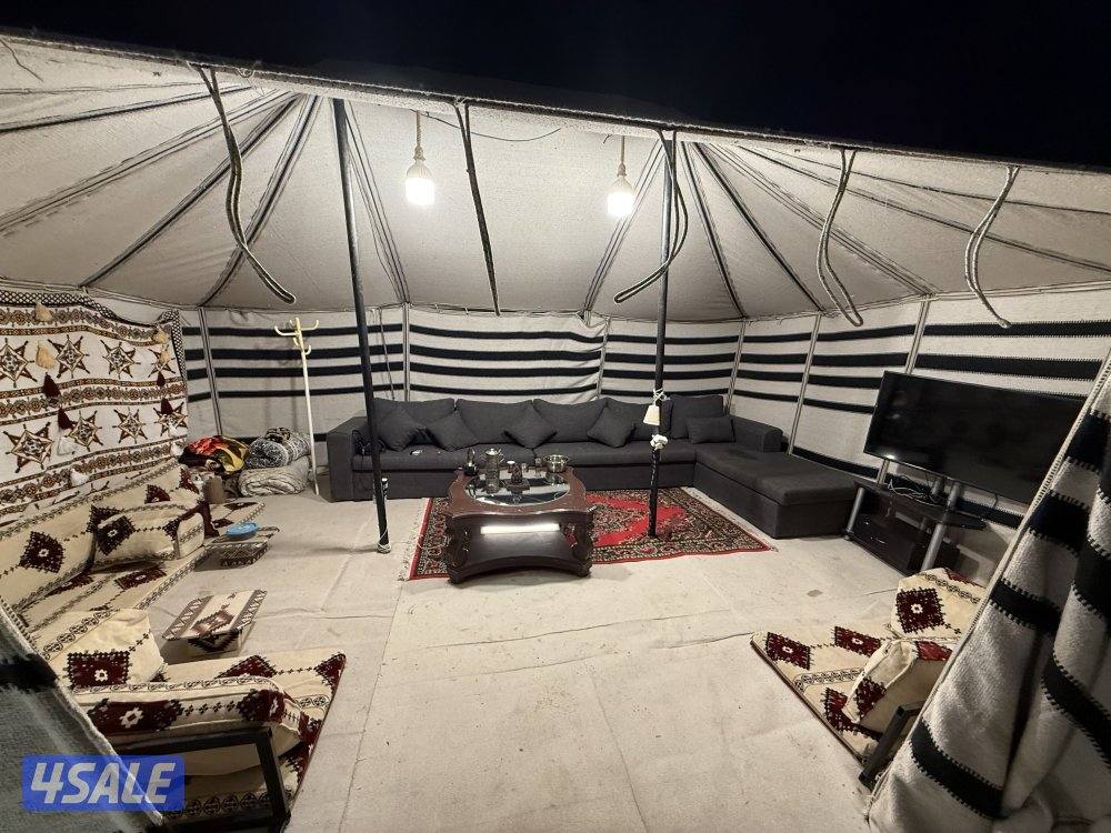 للبيع مخيم بسعر مغري حط سعرك وشيل مخيم جديد على السوم10