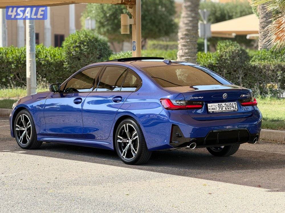 للبيع : بي ام دبليو 318i كت M موديل : 2025 عداد : 16 الف3