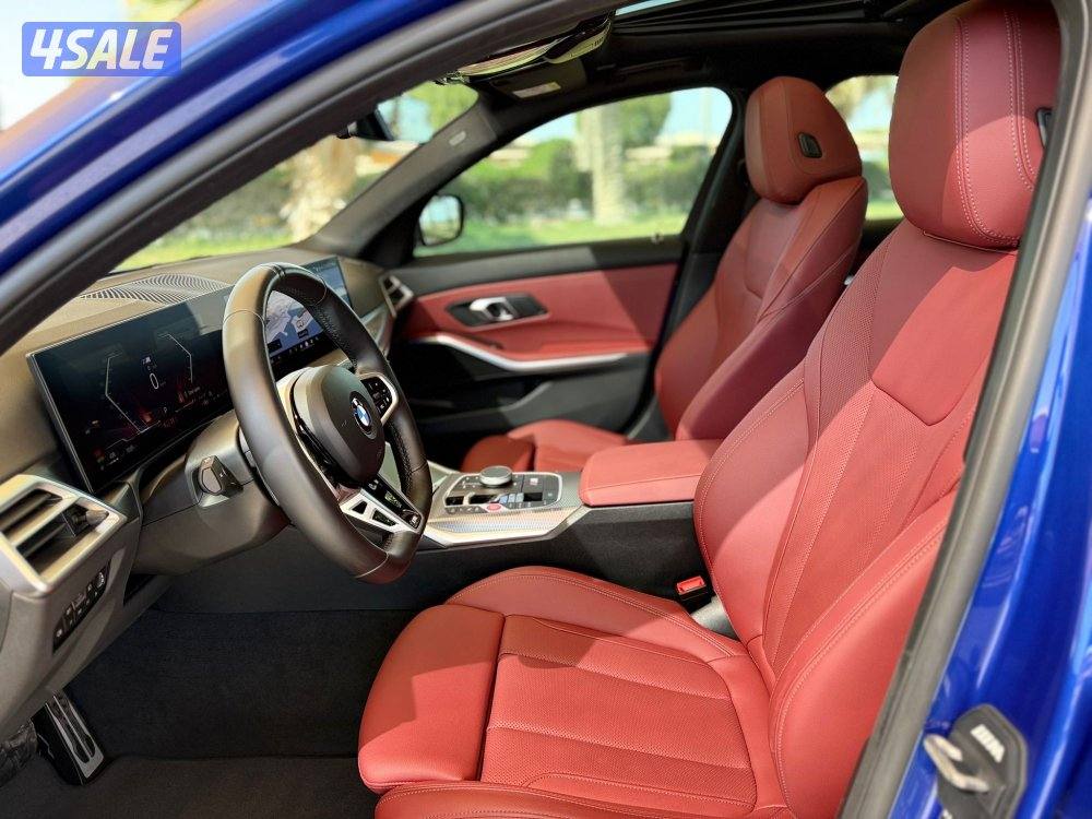 للبيع : بي ام دبليو 318i كت M موديل : 2025 عداد : 16 الف7