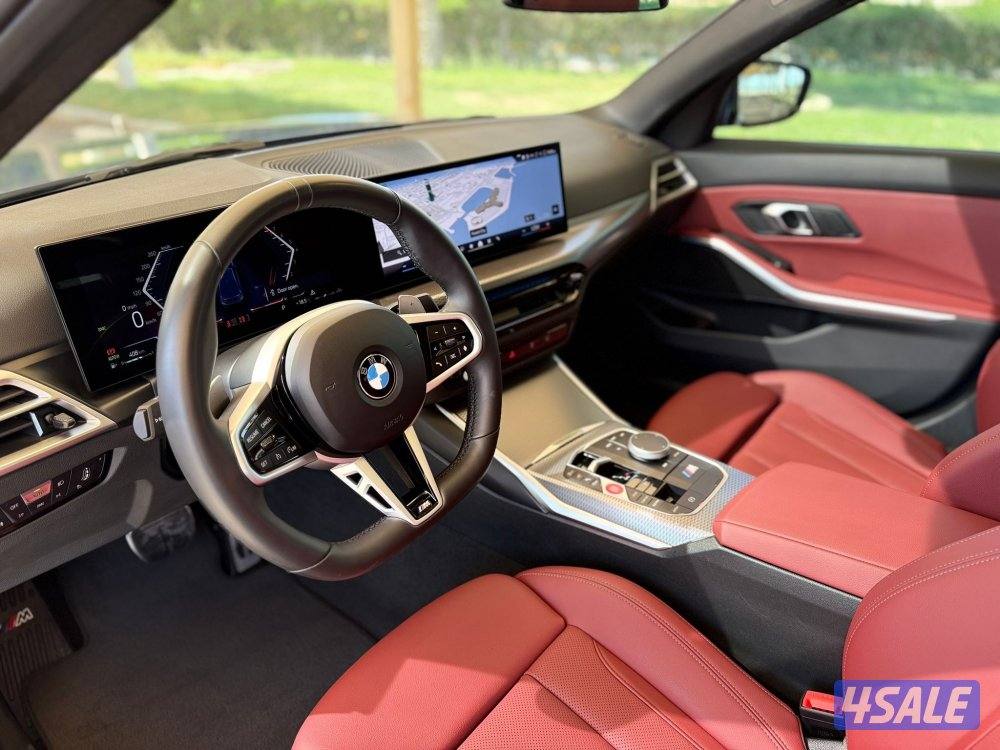 للبيع : بي ام دبليو 318i كت M موديل : 2025 عداد : 16 الف6