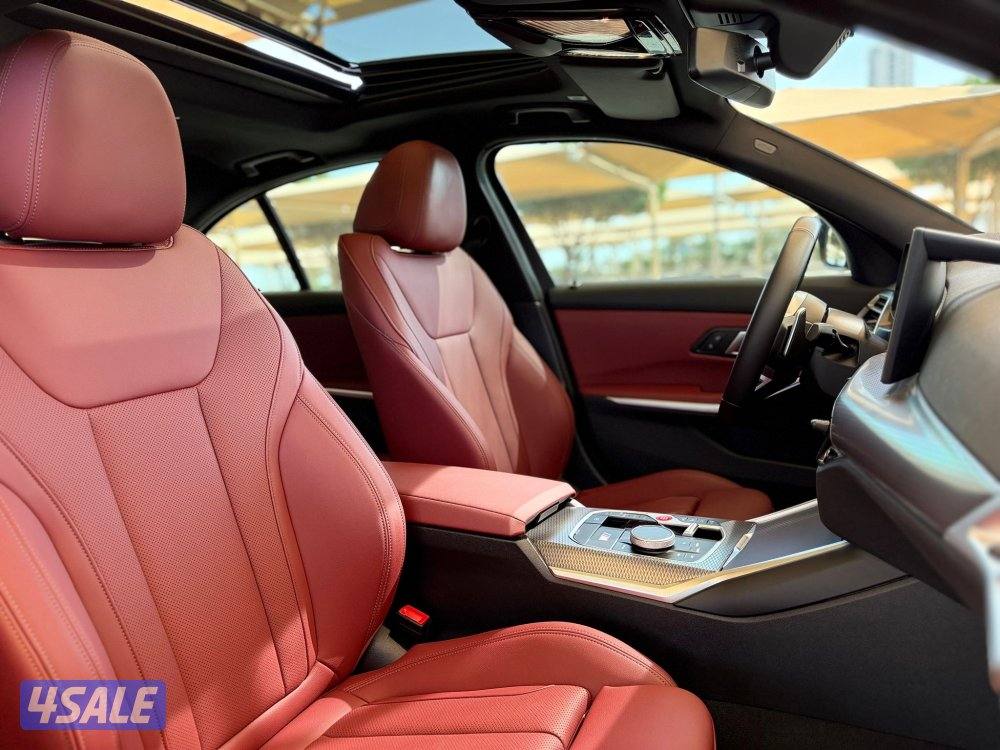 للبيع : بي ام دبليو 318i كت M موديل : 2025 عداد : 16 الف9