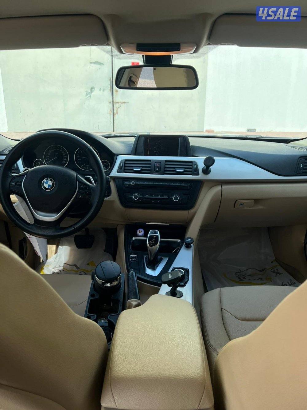 بي ام دبليو 320i اسود من داخل بيج7