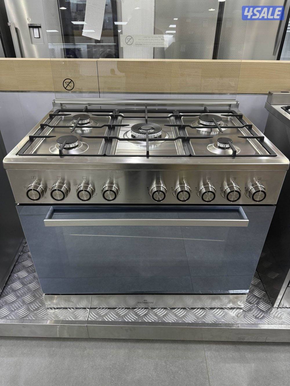 طباخ إيطالي Mondin مقاس 90*60 جديد بدون كارتون0