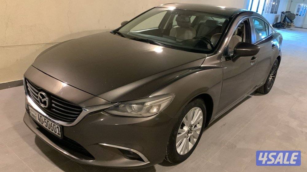 للبيع مازدا 6 موديل 2016 شرط الفحص قير مكينة شاصي ماشيه 1171