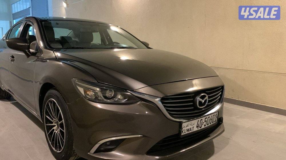 للبيع مازدا 6 موديل 2016 شرط الفحص قير مكينة شاصي ماشيه 1173