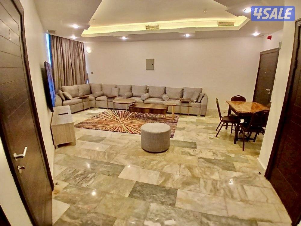 غرفتين و صالة مفروشة بالكامل مع لوبي مجهز1